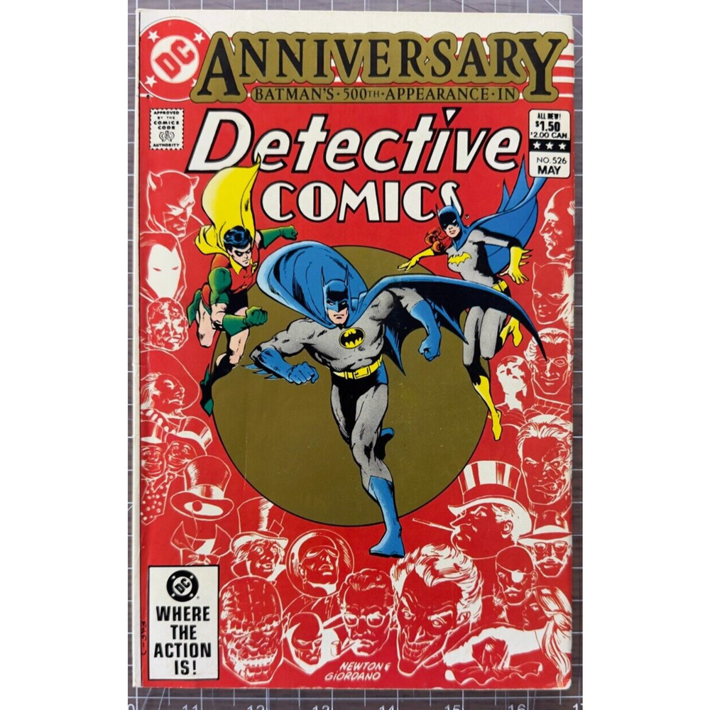 DETECTIVE COMICS #526 VOL. 1 DC COMIC BOOK 4.0-5.0